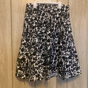 Black and white skirt